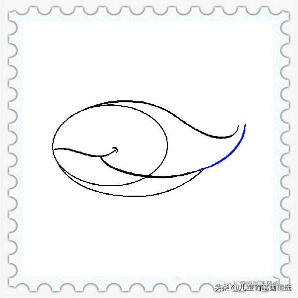 如何为孩子画一头白鲸?儿童画画大全简单漂亮