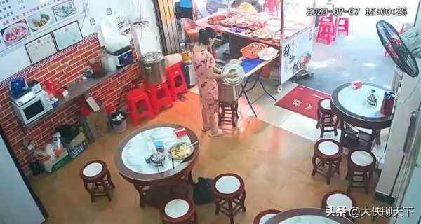 广州一餐馆汤锅遭女子投放不明液体