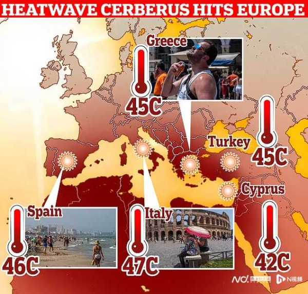 “地狱犬”致命热浪席卷欧洲!2023热浪原因